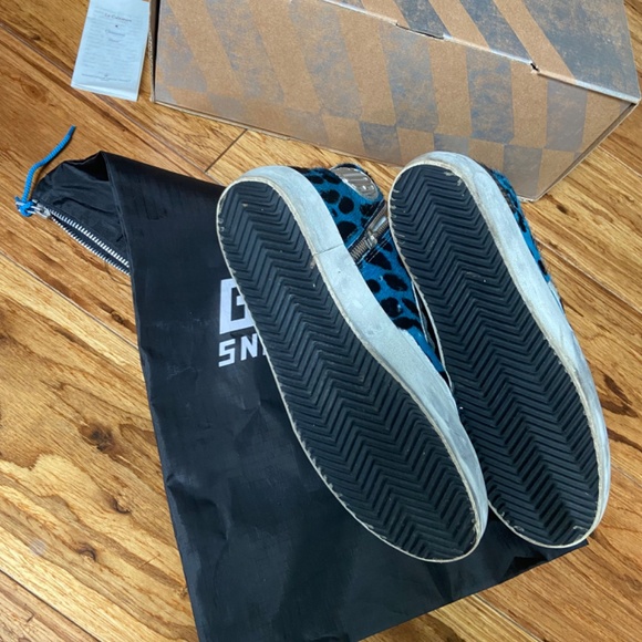 authentic golden goose francy sneakers animalier mix color size 36 ggdb - Picture 3 of 12